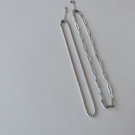 《予約販売》2set chain necklace_na0611