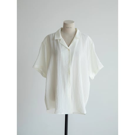 《予約販売》soft sheer shirt/2colors_nb0302