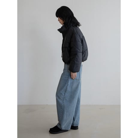 《予約販売》waist accent cocoon jeans_nj0116