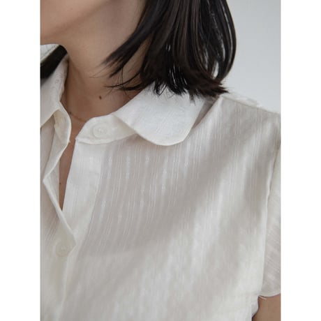 《予約販売》jacquard minimal shirt/2colors_nb0301