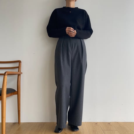 《予約販売》winter wide pants/2colors_np0727