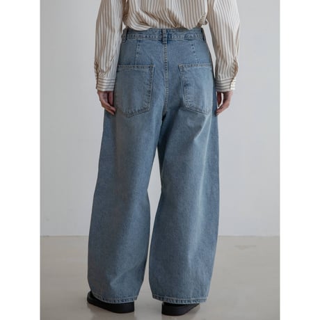 《予約販売》waist accent cocoon jeans_nj0116