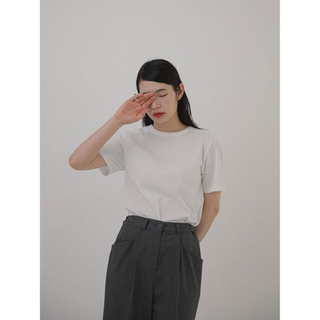 【NOKCHA original】stitch accent tee/2colors_nt2059