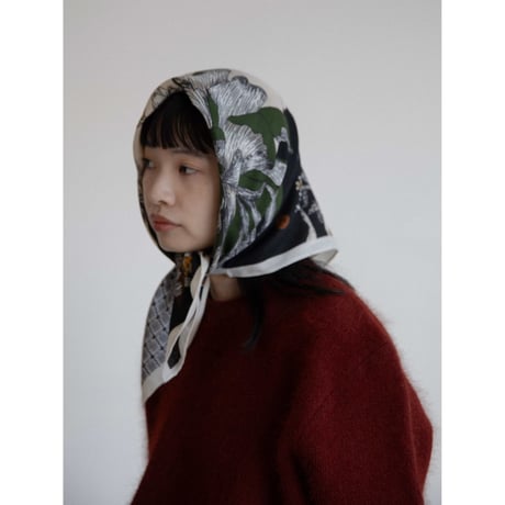 《予約販売》vintage like scarf/2colors_na0691