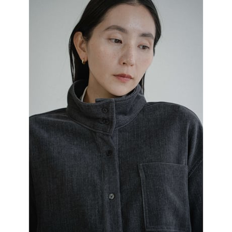 《予約販売》2way velours shirt/2colors_nb0345