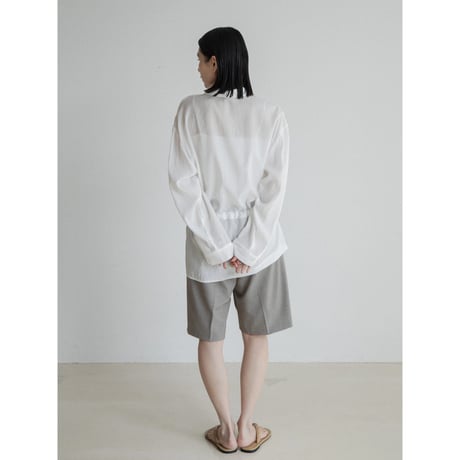 《予約販売》string sheer shirt/2colors_nb0304