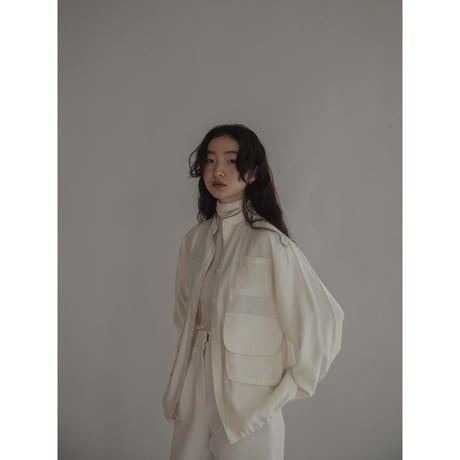 【nokcha original】pocket light shirt outer/2colors_nb0223
