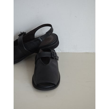 《予約販売》mannish buckle sandal_na0740