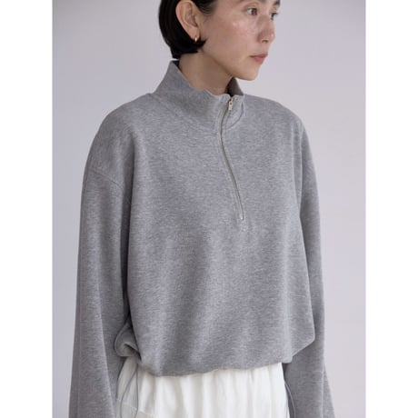 《予約販売》2way half zip rich pullover/3colors_nt2533