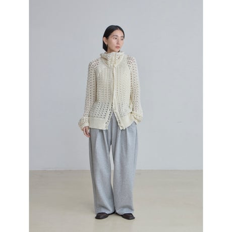 《予約販売》crochet 2way knit cardigan/2colors_nt2500