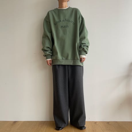《予約販売》winter wide pants/2colors_np0727