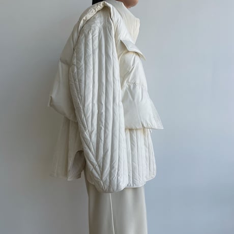 【nokcha original】2set down jacket/white_no0308