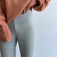 《予約販売》knit daily lib pants/2colors_np0514
