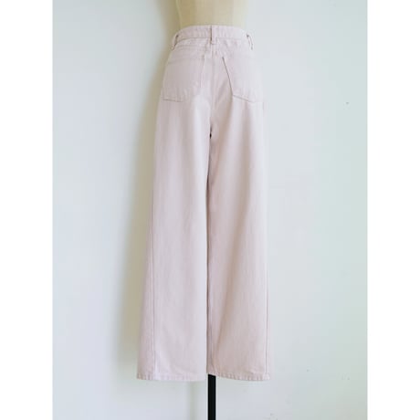 《予約販売》pigment oval jeans/2colors_nj0144