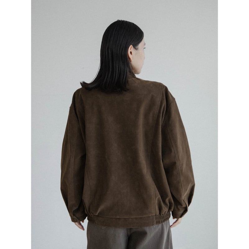 予約販売》suède like over jacket/2colors_no0470 | N
