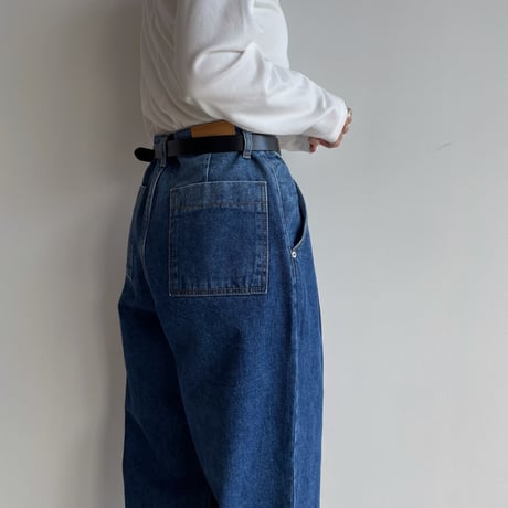 《予約販売》mannish tuck jeans_nj0092