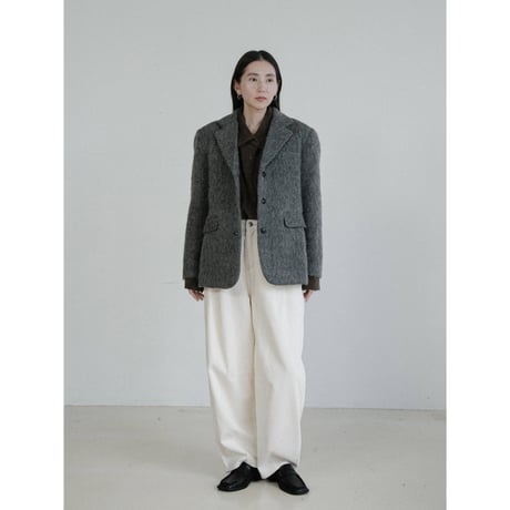 《予約販売》quilting linner mohair like jacket/2colors_no0494