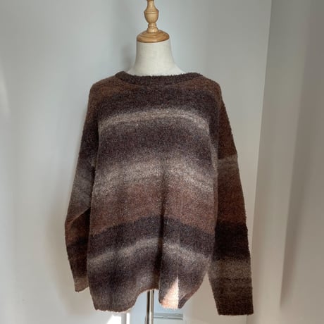 《予約販売》gradation knit_nt0734