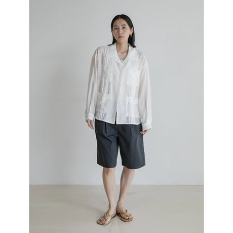 《予約販売》twill summer half chino pants/2colors_np1114