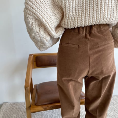 《予約販売》corduroy botan pants/2colors_np0510