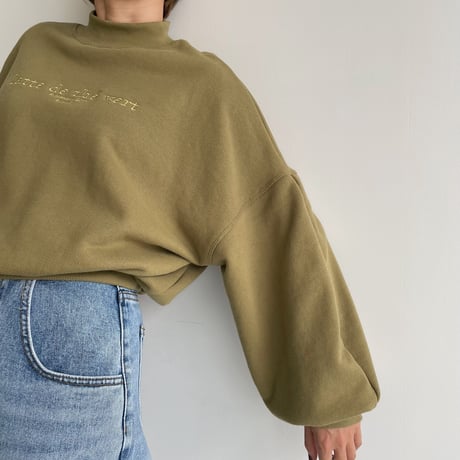 【nokcha original】“latte de the vert”mtm/green tee_nt1066