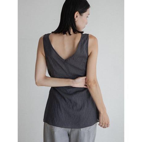 《予約販売》sheer accent sleeveless/2colors_nb0322