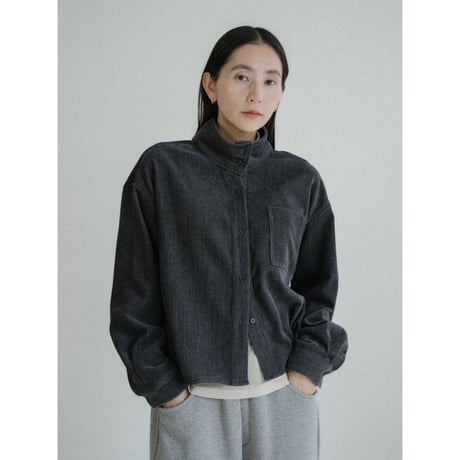 《予約販売》2way velours shirt/2colors_nb0345