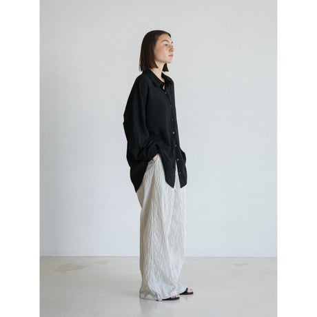 《予約販売》sheer loose ennui shirt/2colors_nb0371