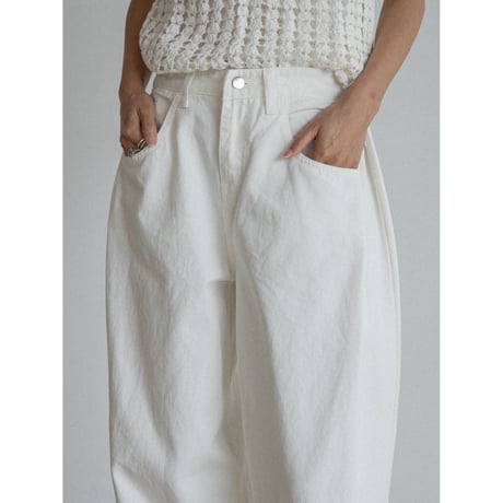 《予約販売》side tuck mannish pants/2colors_np1132
