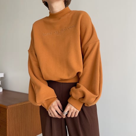 【nokcha original】“latte de the vert”mtm/orange_nt1067