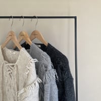 《予約販売》damage over knit/3colors_nt1910
