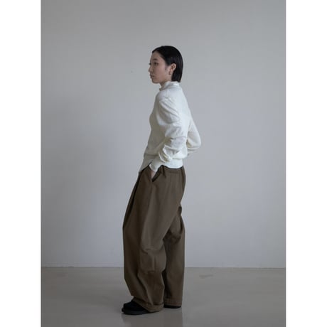 《予約販売》button accent knit/2colors_nt2169