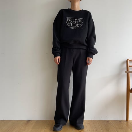 《予約販売》warm semi flare pants/3colors_np0708