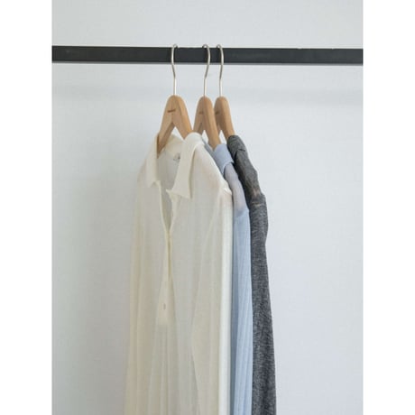 《予約販売》henry neck sheer tops/3colors_nt2568