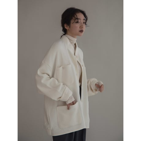 【nokcha original】material pocket cardigan/2colors_no0362