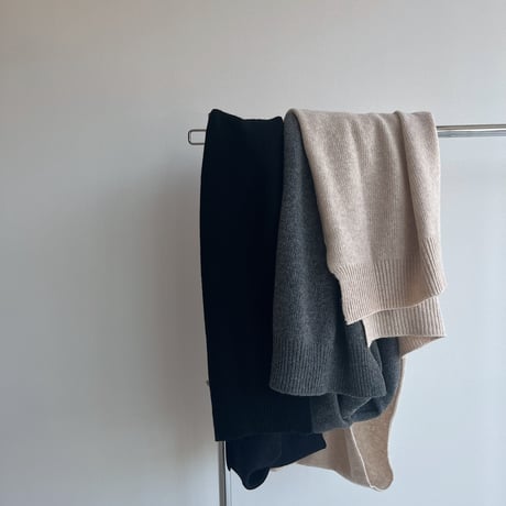 《予約販売》lambs wool muffler/3colors_na0608