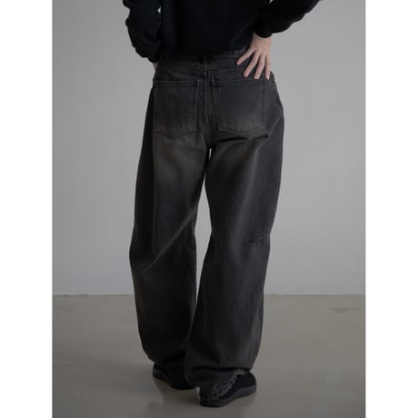 《予約販売》vintage like oval jeans_nj0112