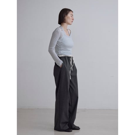 《予約販売》2set accent sheer tops/2colors_nt2506