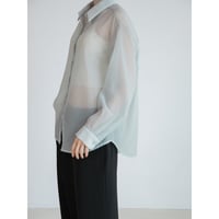 《予約販売》sheer nuance shirt/2colors_nb0391