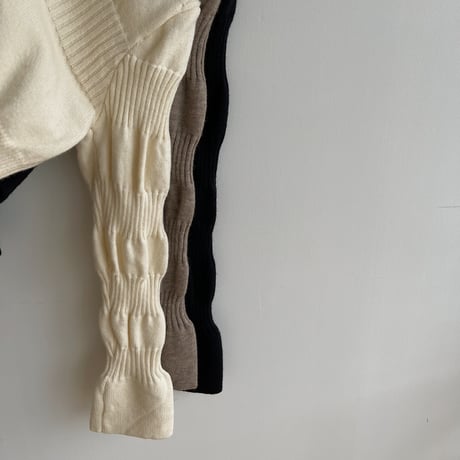 《予約販売》accent minimal knit/3colors_nt1530