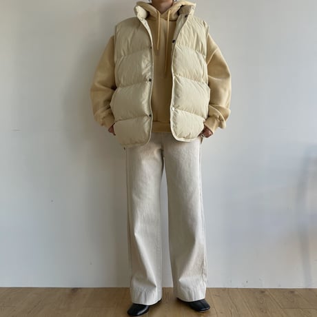 《予約販売》duck down daily vest/2colors_no0252