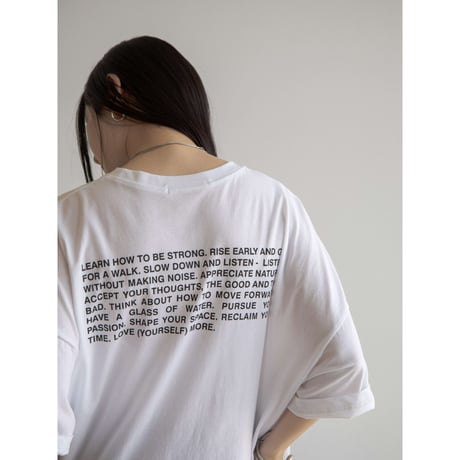 《予約販売》back print over tee/3colors(unisex)_nt2053