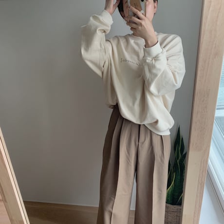 ✳︎予約販売✳︎belt set wide  pants_np0050