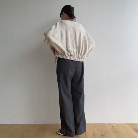 《予約販売》minimal linen jacket/2colors_no0300