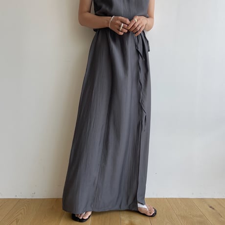 《予約販売》2way slit long ops/2colors_nd0148