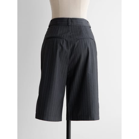 《予約販売》stripe mannish half pants/2colors_np1008