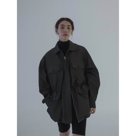 - AUTHENTIC series - 2way liner quality jumper/black brown_an0020