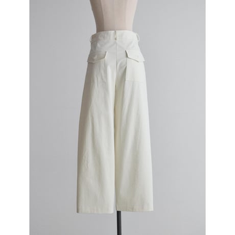 《予約販売》oval tuck cotton pants/2colors_np1212