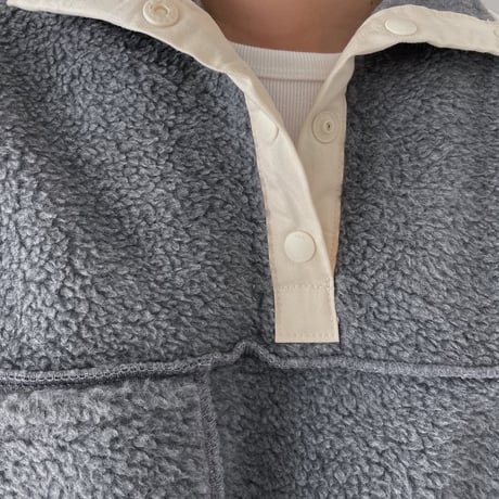 【nokcha original】mannish minimal fleece/2colors_no0330