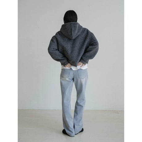 《予約販売》wool hoodie blouson/2colors_no0485